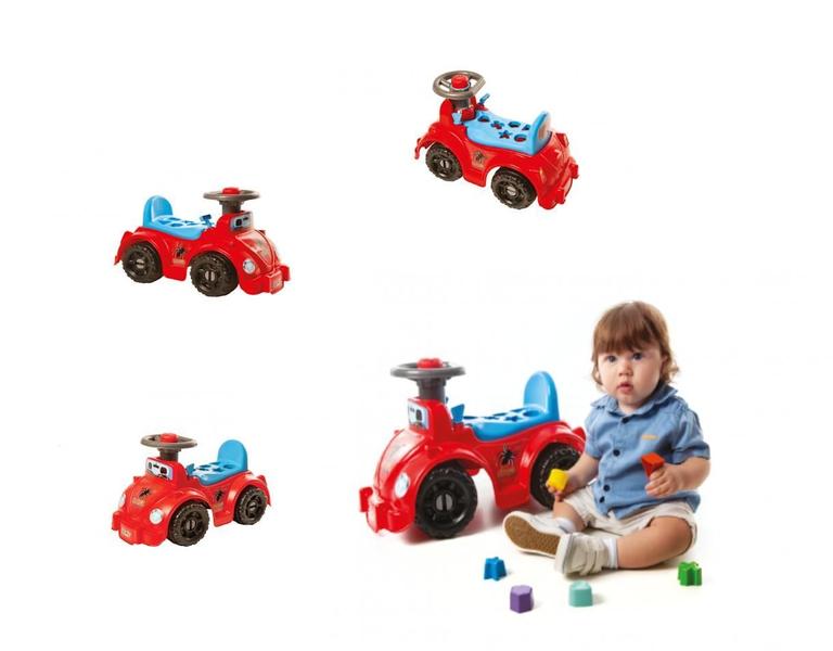 Ketokinha Carrinho Andador Interativo Aranha Menino Infantil - Kendy Imagem de Ketokinha Carrinho Andador Interativo Aranha Menino Infantil