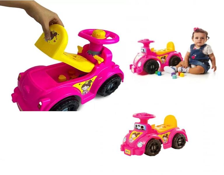Ketokinha Carro Andador Interativo Princesa Menina Infantil - Kendy Imagem de Ketokinha Carro Andador Interativo Princesa Menina Infantil