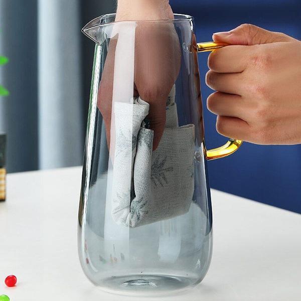 Imagem de Kettle Wokex de vidro resistente ao calor com capacidade de 1600mL