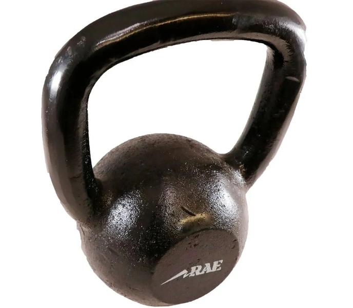 Imagem de Kettlebell de ferro polido para treinamento funcional 32 kg - rae fitness