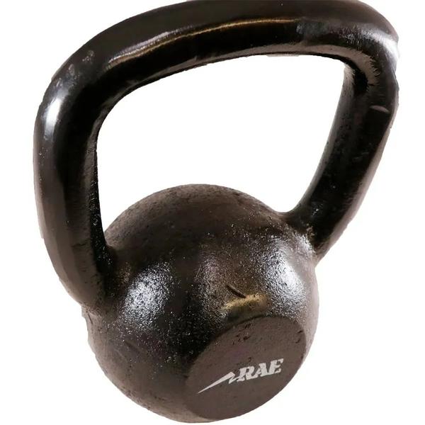 Imagem de Kettlebell de ferro polido para treinamento funcional 40 kg - rae fitness