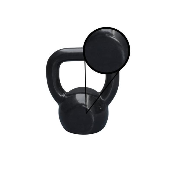 Imagem de Kettlebell Emborrachado 20Kg Academia Musculação Treino