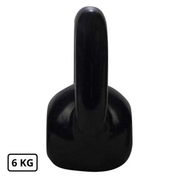 Imagem de Kettlebell  Emborrachado 6 Kg Preto