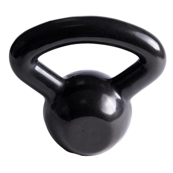 Imagem de Kettlebell Emborrachado Preto 10Kg S14 Acte Sports