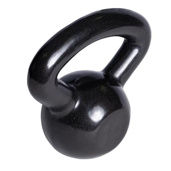 Imagem de Kettlebell Emborrachado Preto 10Kg S14 Acte Sports