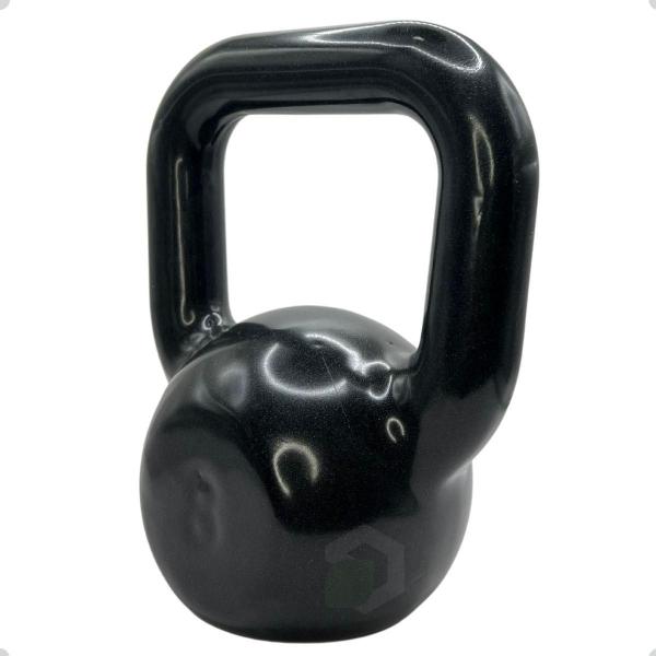 Imagem de Kettlebell Emborrachado Treinamento Funcional - 8 Kg