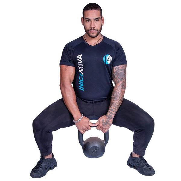 Imagem de Kettlebell pintado 10kg - unidade  iniciativa fitness