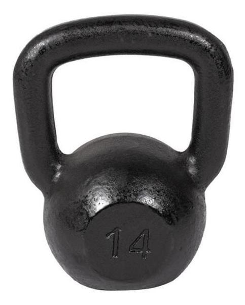 Imagem de Kettlebell Pintado 14Kgs Exercício Funcional Treinamento Funcional