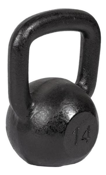 Imagem de Kettlebell Pintado 14Kgs Exercício Funcional Treinamento Funcional