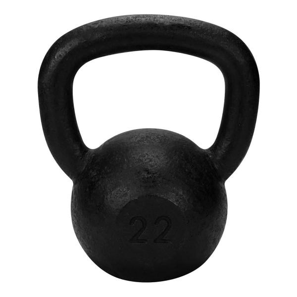 Kettlebell Pintado 22Kgs Exercício Funcional Treinamento Funcional - 1Fit Imagem de Kettlebell Pintado 22Kgs Exercício Funcional Treinamento Funcional