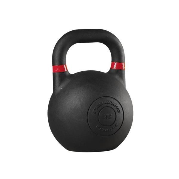 Imagem de Kettlebell Pintado Preto 8kg Evolution Fitness