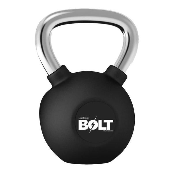 Imagem de Kettlebell Rubber Lightning Bolt 10Kg