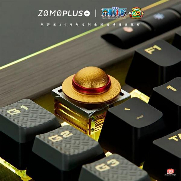 Imagem de Keycap Gamer Zomo One Piece - Luffy's Hat - Chapéu do Luffy