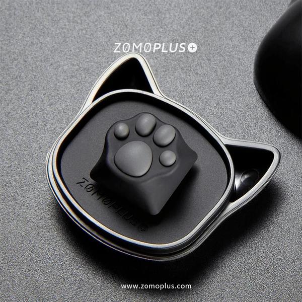 Imagem de Keycap Tecla Gamer Zomoplus Kitty Paw Black Grey