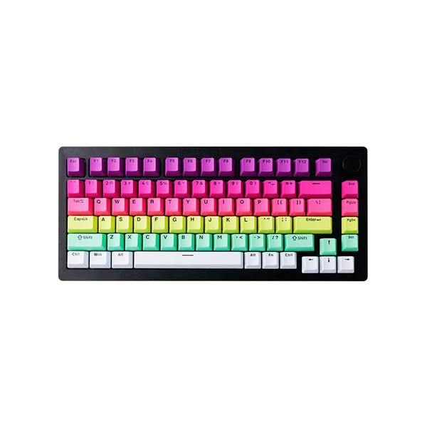 Imagem de Keycaps Set Monsgeek Kit Com 132 Modelo Oem Rainbow