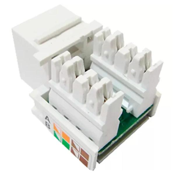 Imagem de Keystone Rj45 Branco Cat5e