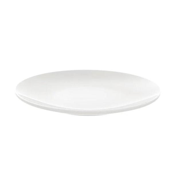 Imagem de Ki 6 Pratos Porcelana Branco De Sobremesa Tramontina 19Cm