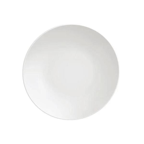 Imagem de Ki 6 Pratos Porcelana Branco De Sobremesa Tramontina 19Cm