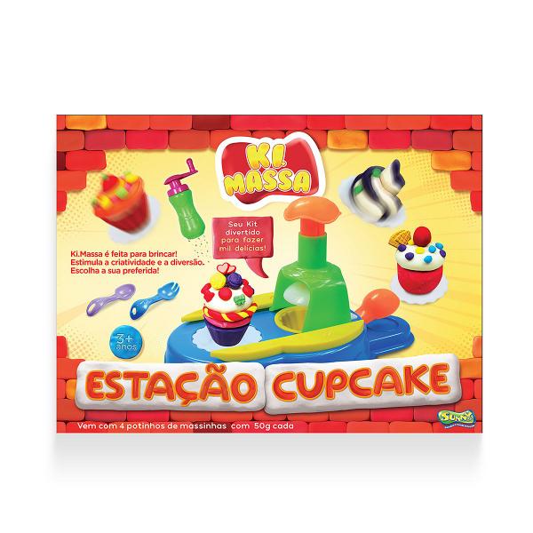 Imagem de Ki Massa - Massinha Modelar Infantil Estação Cupcake