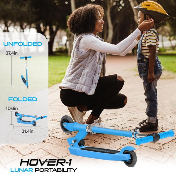 Imagem de Kick Scooter Hover-1 Lunar Kids com rodas com iluminação LED