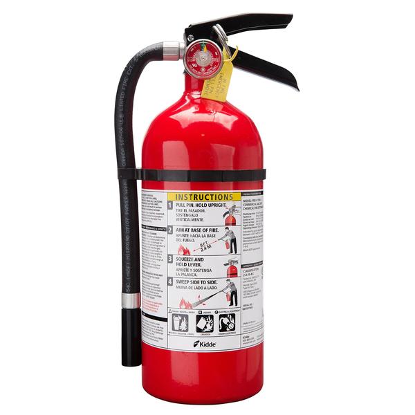 Imagem de Kidde 21005779 Pro 210 Extintor de Incêndio, ABC, 160CI, 4 lbs, 1 Pack