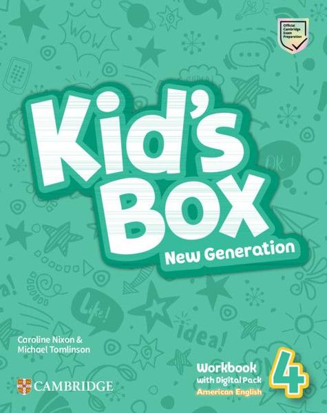 Imagem de Kids box new generation 4 - wb with digital pack american english - CAMBRIDGE UNIVERSITY PRESS - ELT