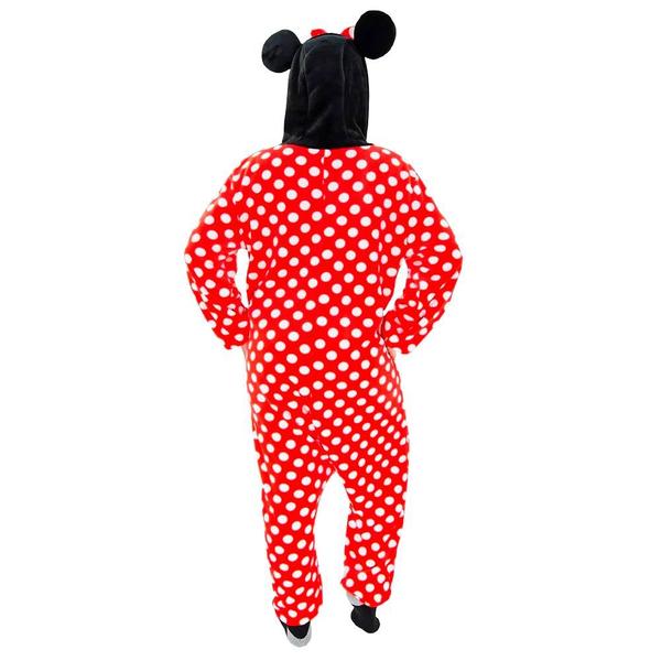 Imagem de Kigurumi Adulto Pijama Minnie Disney Fantasia De Dormir - Zona Criativa