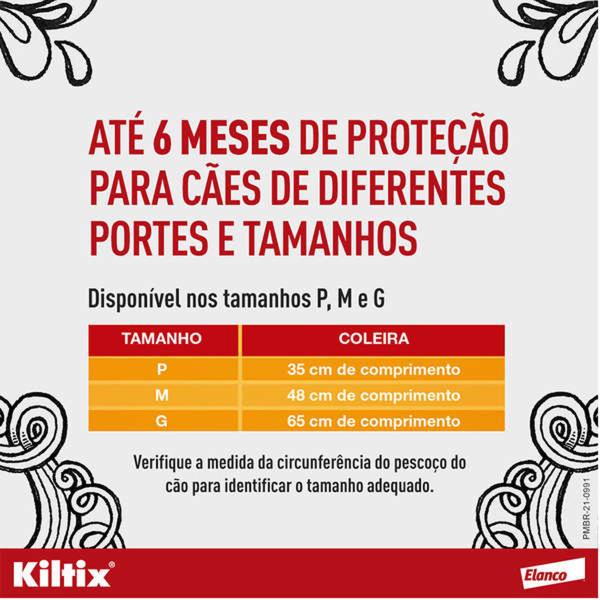 Imagem de Kiltix Elanco Coleira Antipulgas e Carrapatos - Tam. P