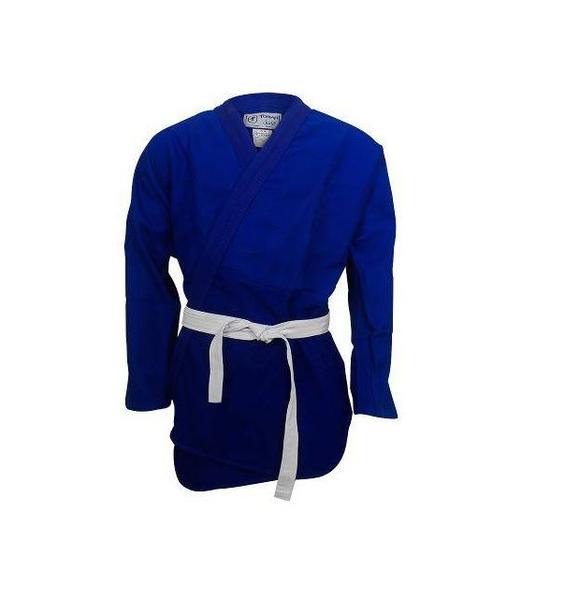 Imagem de Kimono Combate Kids Judo/ Jiu Jitsu Torah Azul M3 Infantil