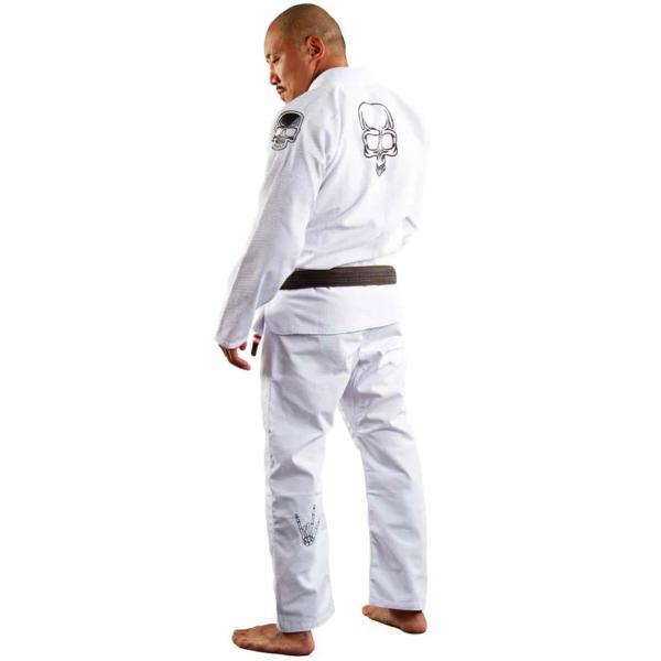 Imagem de Kimono de Jiu Jitsu KVRA Shadow Branco A1