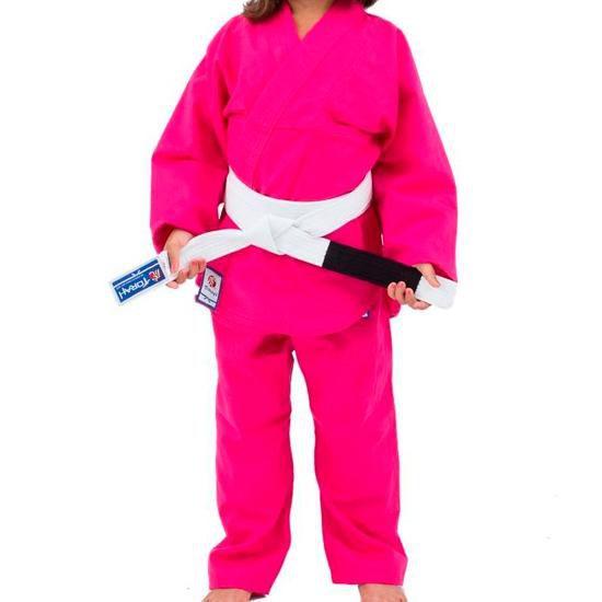 Imagem de Kimono de Judô Infantil Combate Torah Rosa