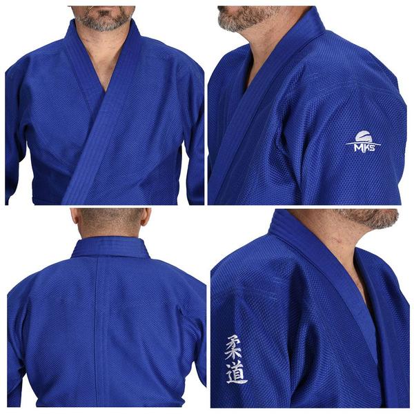 Imagem de Kimono de Judo MKS Charenji Azul  (Intermediário)