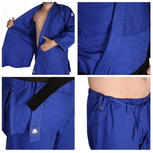 Imagem de Kimono de Judo MKS Jisseki Azul (Profissional)