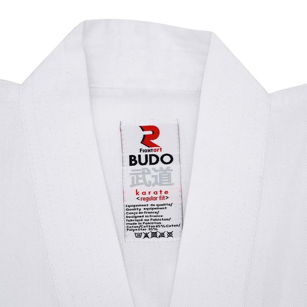 Imagem de Kimono de Karate Infantil Fightart Budo com faixa Branca