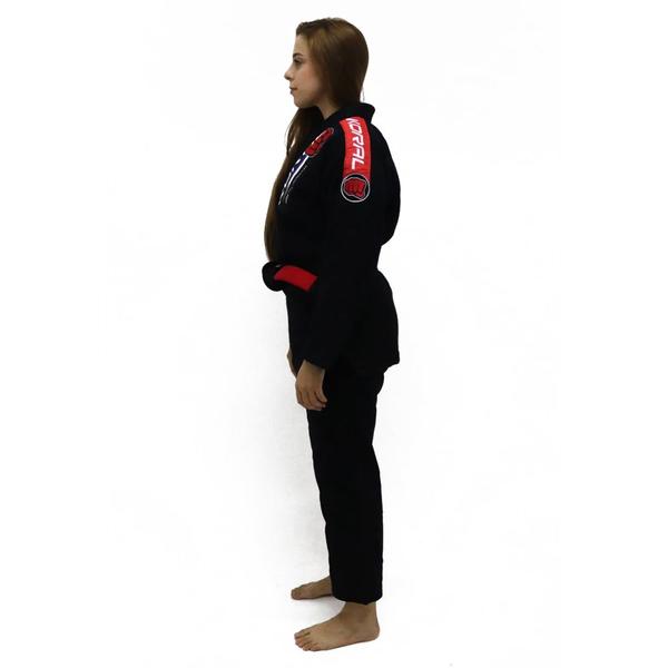 Imagem de Kimono Feminino Jiu Jitsu Koral MKM Harmonik 2018 - Preto