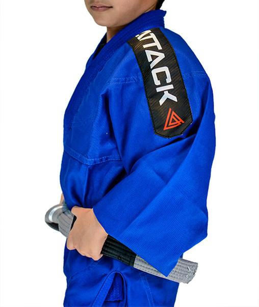 Imagem de Kimono Infantil Jiu Jitsu e Judô + Faixa Branca