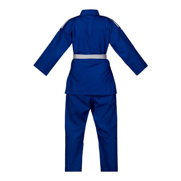 Imagem de Kimono Infantil Judo adidas Trançado Branco com Faixa