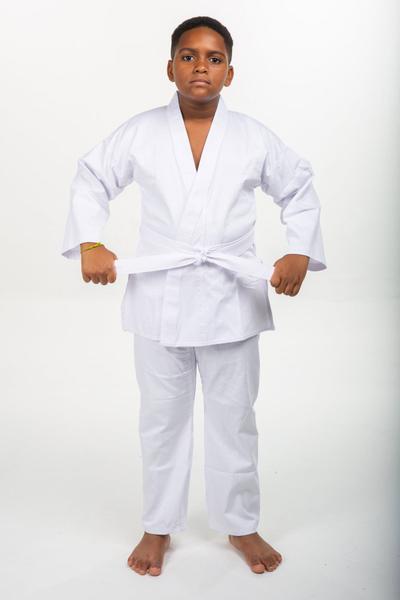 Imagem de Kimono Infantil Kids + Faixa Judô Jiu Jitsu Haganah