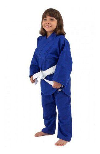 Imagem de Kimono Infantil Torah Judô E Jiu Jitsu Azul