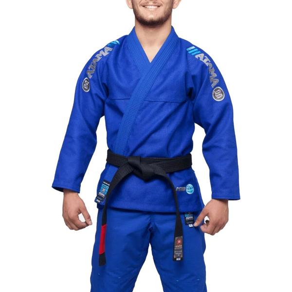 Imagem de Kimono Jiu Jitsu Atama Mundial 10 Azul