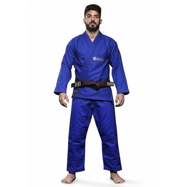 Imagem de Kimono Jiu Jitsu Atama Trançado Classic - Azul-A2