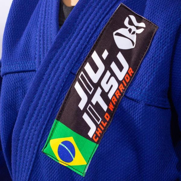 Imagem de Kimono Jiu Jitsu Infantil Reforçado Judo Juvenil Artes Marciais Original Gorilla