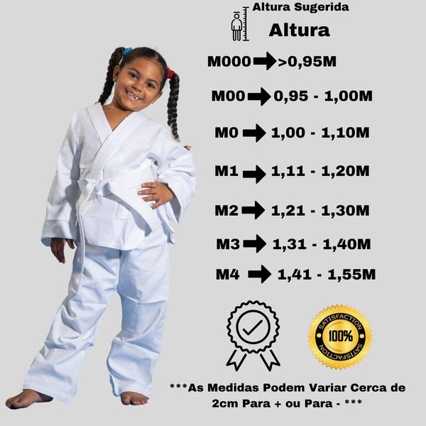 Imagem de Kimono Jiu-Jitsu Judô Infantil 1 Fit