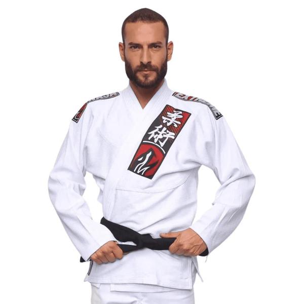 Imagem de Kimono Jiu Jitsu Trançado Reforçado Naja Tradição Qualidade