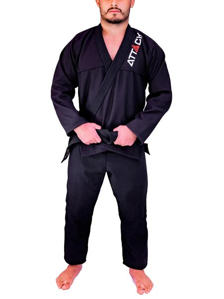 Imagem de Kimono JiuJitsu Adulto Trançado - Attack 3.0 Preto