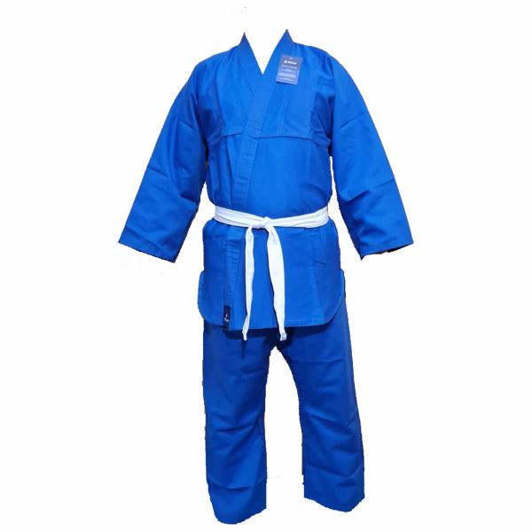 Imagem de Kimono Judo Gi Jiu-Jitsu Combat KC Brim Juvenil Azul - Torah