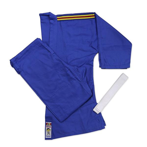 Imagem de kimono Judô Infantil Kids Azul Shihan