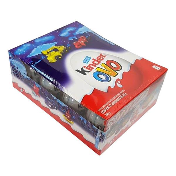 Kinder Ovo Menino c/12 - Ferrero Imagem de Kinder Ovo Menino c/12 - Ferrero