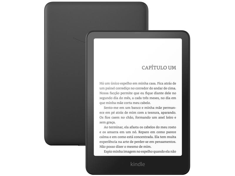 Kindle Paperwhite 12ª Geração 2024 Amazon 7" 16GB 300 ppi Wi-Fi à Prova de Água Preto Metá... Kindle Paperwhite 12ª Geração 2024 Amazon 7" 16GB 300 ppi Wi-Fi à Prova de Água Preto Metá...