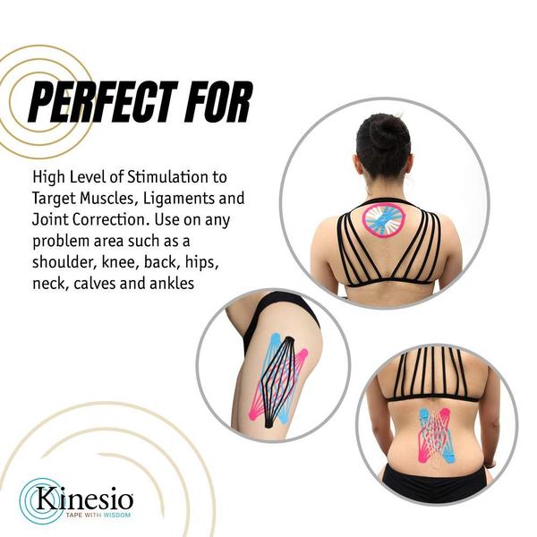 Imagem de Kinesio Taping - Fita Atlética Terapêutica Elástica Tex Gold FP - Bege 2 in. x 13 ft - 2 Pack